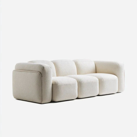 Sofa, 3-osobowa w plasterku, kwadratowy, open- cut, 240 x 100 x 75 cm